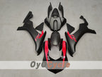 Kit de carénage injecté pour YZF-R1 15-19 - Rouge, Noir, Mat - Style d'usine #OYO87914654