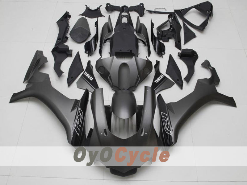 Kit de carénage injecté pour YZF-R1 15-19 - Noir, Mat - Style d'usine #OYO87914652