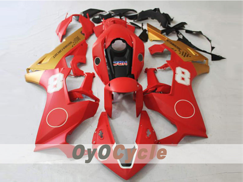 Kit de carénage à injection pour CBR1000RR 17-19 - Rouge, Or, Mat - Style d'origine #OYO87914602 Image principale du produit