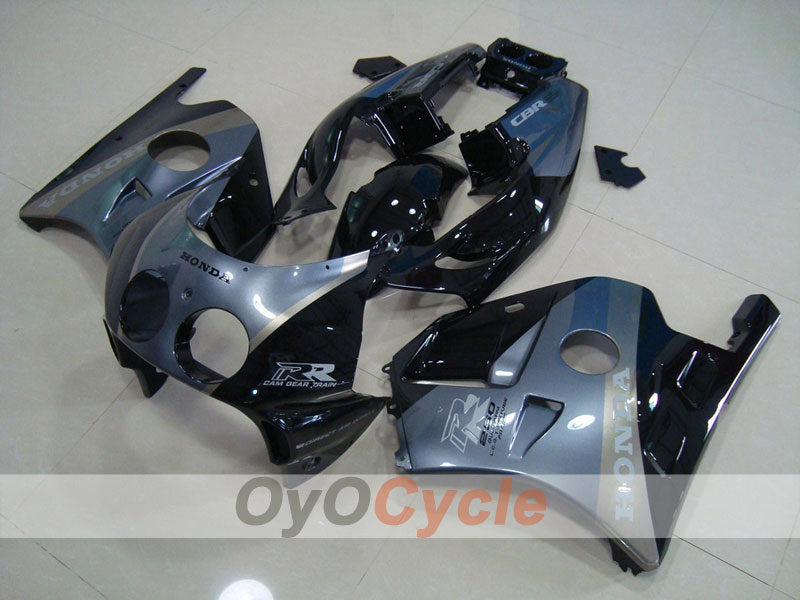 Kit de carénages injection pour CBR250RR 90-94 - Noir, Gris - Style usine #OYO87902964 Image principale du produit