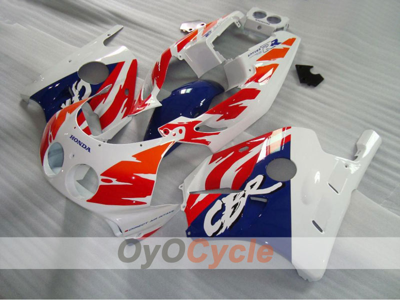 Kit de carénages injection pour CBR250RR 90-94 - Rouge, Blanc - Style usine #OYO87902965 Image principale du produit