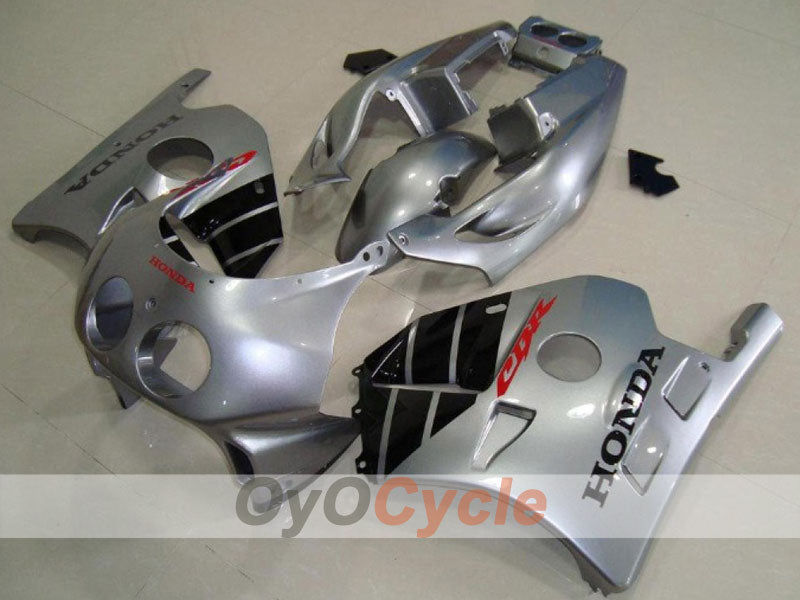 Kit de carénage à injection pour CBR250RR 90-94 - Noir, argenté - Style d'usine #OYO87902966