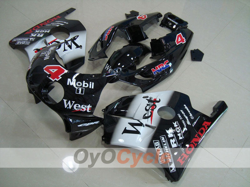 Kit de carénage pour CBR250RR 90-94 - Blanc, noir - West #OYO87902974