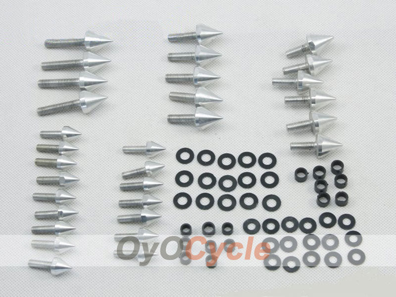 Boulons de visière pour Suzuki GSX R1000 01-02 - Argent #OYO87903352