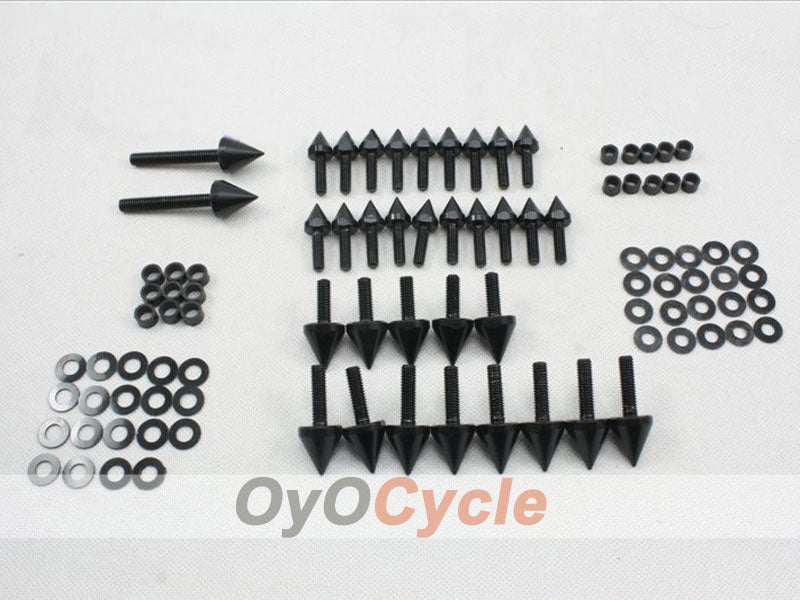 Boulons de vis de carénage pour Suzuki GSXR1300 Hayabusa 99-07 - Noir #OYO87903369