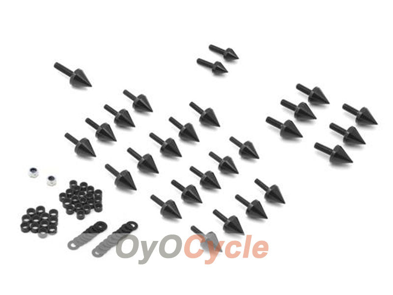 Vis et boulons de carénage pour Honda CBR900RR 954 - Noir #OYO87903350