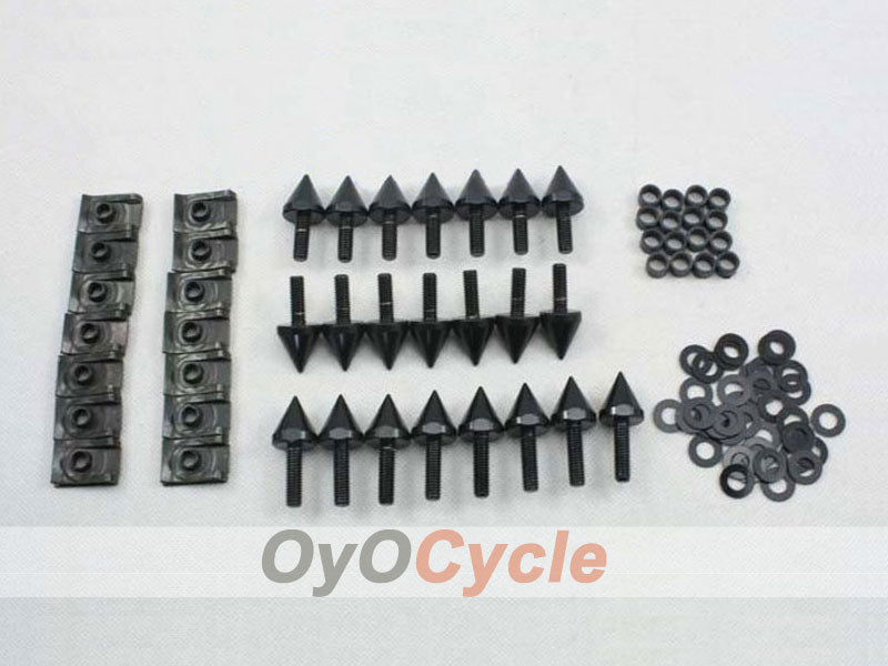 Boulons de visière pour Yamaha YZF-R1 00-01 - Noir #OYO87903378 Image secondaire du produit