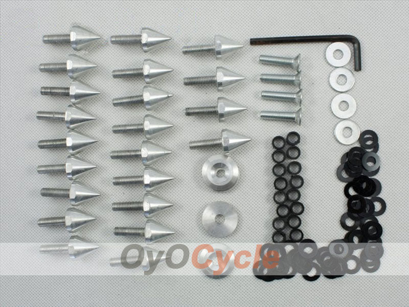 Boulons de vis de carénage pour Yamaha YZF-R1 98-99 - Argent #OYO87903373