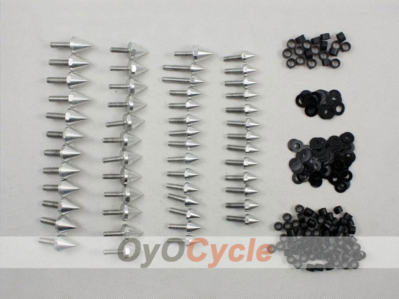 Boulons de vis de carénage pour Yamaha YZF-R6 99-02 - Argent #OYO87903370 Image secondaire du produit