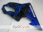 Kit de carénage à injection pour CBR600F4i 01-03 - Bleu, Noir - Flame #OYO87900150