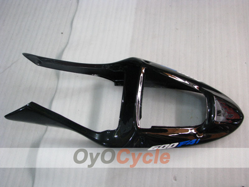 Kit de carénage à injection pour CBR600F4i 01-03 - Bleu, Noir - Flame #OYO87900150