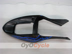 Kit de carénage à injection pour CBR600F4i 01-03 - Bleu, Noir - Flame #OYO87900150