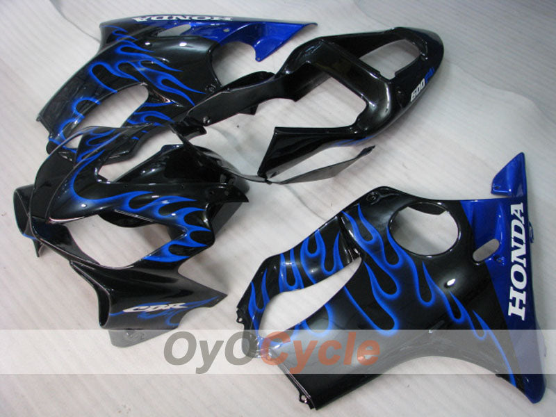 Kit de carénage à injection pour CBR600F4i 01-03 - Bleu, Noir - Flame #OYO87900150 Image secondaire du produit