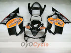 Kit de carénage à injection pour CBR600F4i 01-03 - Orange, Noir - HM Plant #OYO87900158