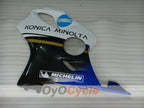 Kit de carénage à injection pour CBR600F4i 01-03 - Blanc, Noir - Konica Minolta, MICHELIN #OYO87900159