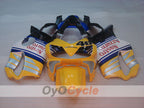 Kit de carénage injecté pour CBR600F4i 01-03 - Jaune, Blanc - MICHELIN, Nastro Azzurro #OYO87900163