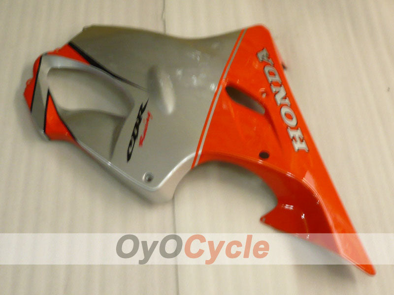 Kit de carénage injecté pour CBR600F4i 01-03 - Rouge, Gris - Style d'origine #OYO87900166