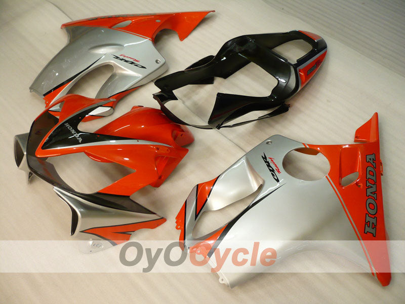 Kit de carénage injecté pour CBR600F4i 01-03 - Rouge, Gris - Style d'origine #OYO87900166
