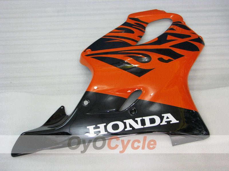 Kit de carénage injecté pour CBR600F4i 01-03 - Orange, Noir - Style d'origine #OYO87900167