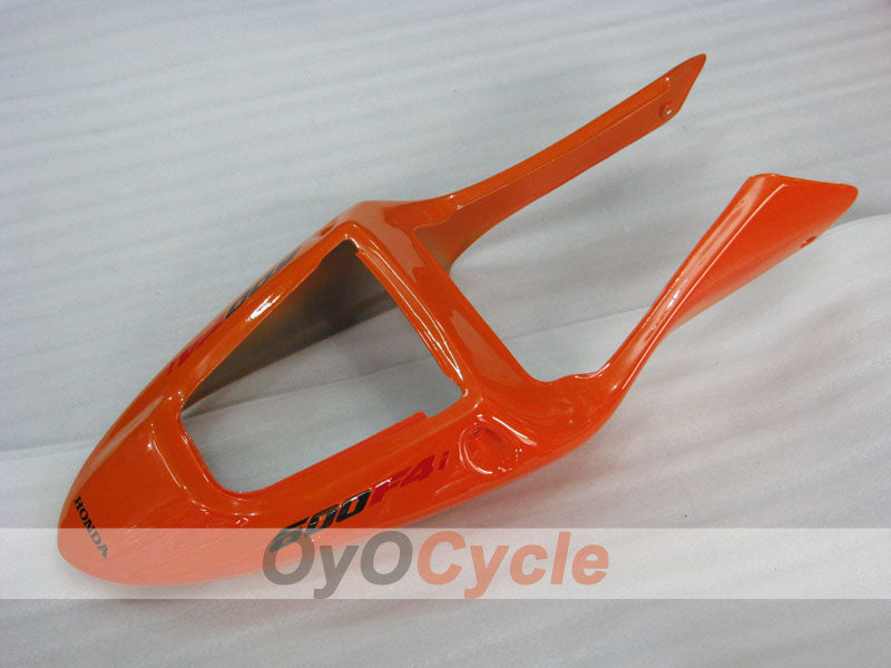 Kit de carénage injecté pour CBR600F4i 01-03 - Orange, Noir - Style d'origine #OYO87900167