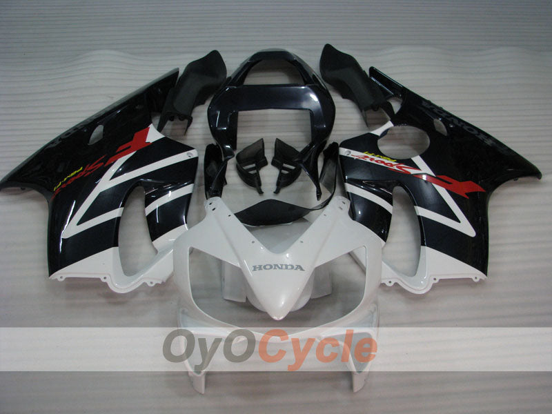 Kit de carénage injecté pour CBR600F4i 01-03 - Blanc, Noir - Style d'origine #OYO87900168 Image secondaire du produit