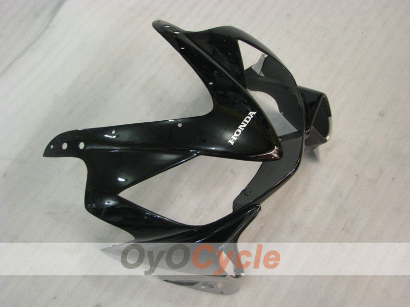 Kit de carénage injecté pour CBR600F4i 01-03 - Noir, Argent - Style d'origine #OYO87900171