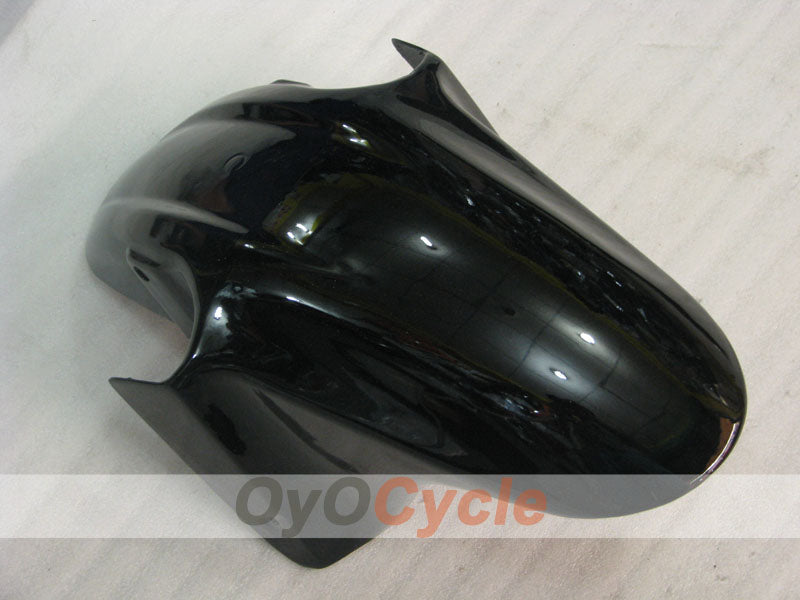 Kit de carénage injecté pour CBR600F4i 01-03 - Noir, Argent - Style d'origine #OYO87900171