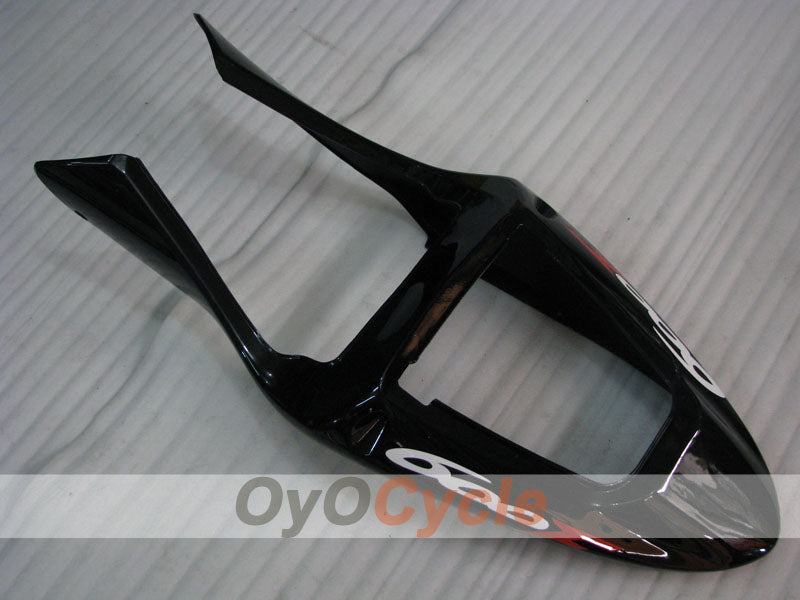 Kit de carénage à injection pour CBR600F4i 01-03 - Rouge, Noir - Style usine #OYO87900175