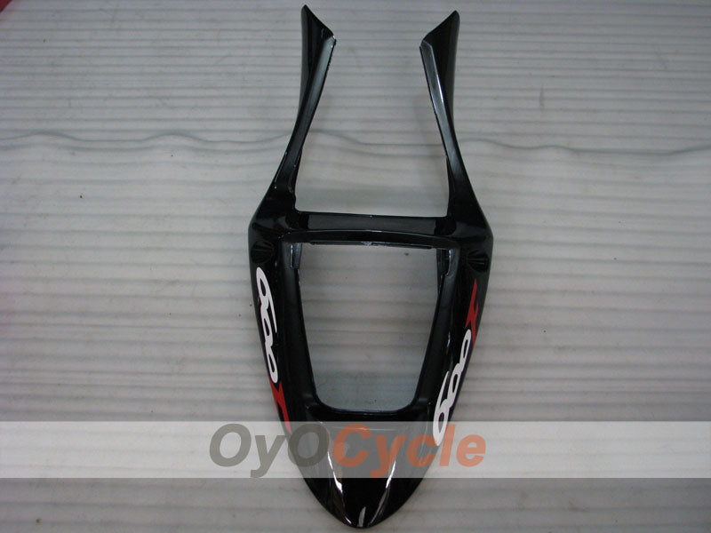 Kit de carénage à injection pour CBR600F4i 01-03 - Rouge, Noir - Style usine #OYO87900175