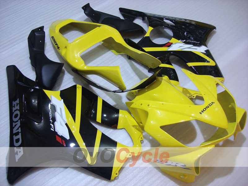 Kit de carénage à injection pour CBR600F4i 01-03 - Jaune, Noir, Rose - Style usine #OYO87900182 Image secondaire du produit