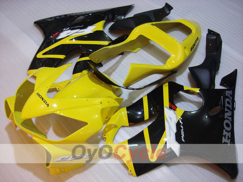 Kit de carénage à injection pour CBR600F4i 01-03 - Jaune, Noir, Rose - Style usine #OYO87900182 Image principale du produit