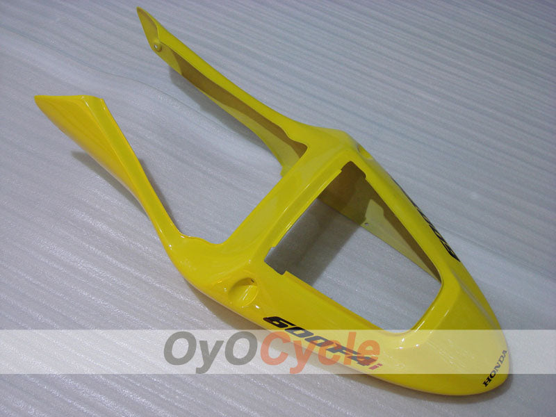 Kit de carénage à injection pour CBR600F4i 01-03 - Jaune, Noir, Rose - Style usine #OYO87900182