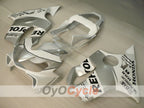 Kit de carénage à injection pour CBR600F4i 01-03 - Blanc, Argent - Repsol #OYO87900185