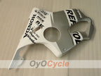 Kit de carénage à injection pour CBR600F4i 01-03 - Blanc, Argent - Repsol #OYO87900185