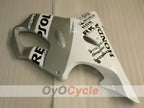 Kit de carénage à injection pour CBR600F4i 01-03 - Blanc, Argent - Repsol #OYO87900185