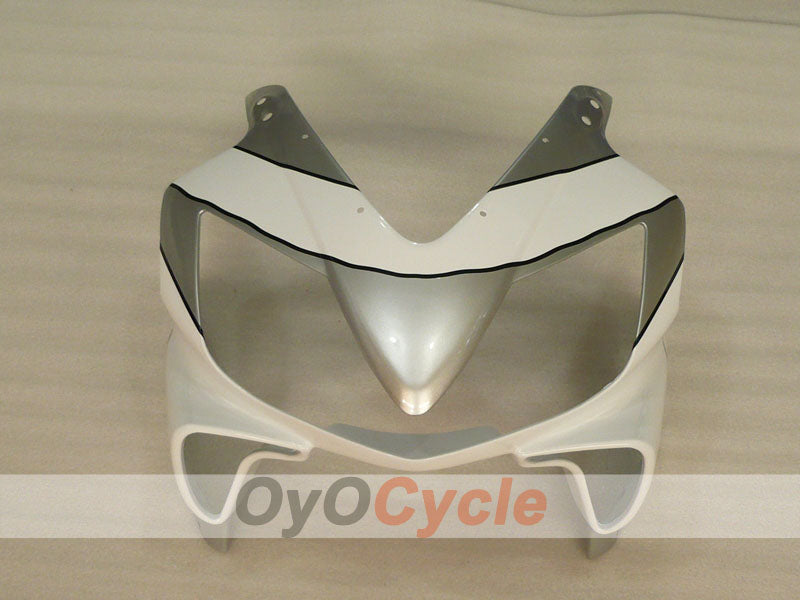 Kit de carénage à injection pour CBR600F4i 01-03 - Blanc, Argent - Repsol #OYO87900185