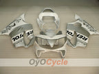 Kit de carénage à injection pour CBR600F4i 01-03 - Blanc, Argent - Repsol #OYO87900185