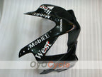 Kit de carénage à injection pour CBR600F4i 01-03 - Blanc, noir - MICHELIN, West #OYO87900194