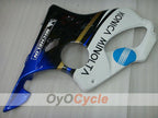 Kit de carénage à injection pour CBR600F4i 04-07 - Blanc, Noir - Konica Minolta, MICHELIN #OYO87900203
