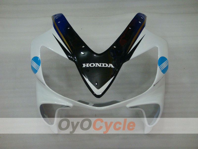 Kit de carénage à injection pour CBR600F4i 04-07 - Blanc, Noir - Konica Minolta, MICHELIN #OYO87900203