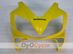 Kit de carénage à injection pour CBR600F4i 04-07 - Jaune, Gris - Style usine #OYO87900211
