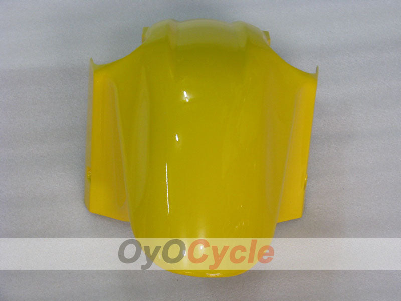 Kit de carénage à injection pour CBR600F4i 04-07 - Jaune, Gris - Style usine #OYO87900211