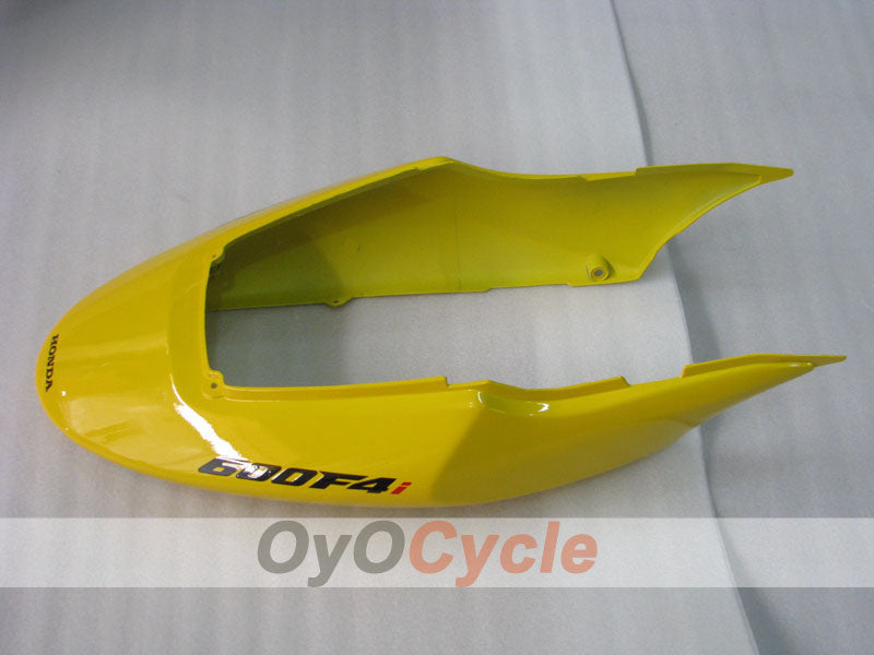 Kit de carénage à injection pour CBR600F4i 04-07 - Jaune, Gris - Style usine #OYO87900211