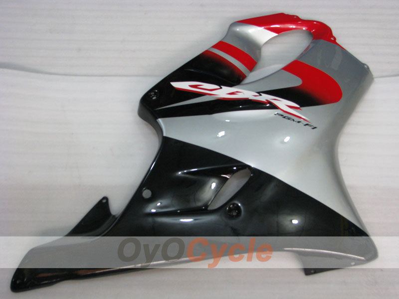 Kit de carénage à injection pour CBR600F4i 04-07 - Rouge, Noir - Style usine #OYO87900212