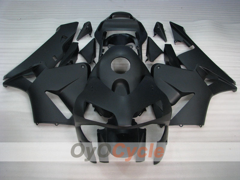 Kit de carénage à injection pour CBR600RR 03-04 - Noir, mat - Style d'usine #OYO87900231