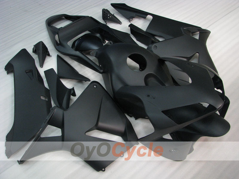 Kit de carénage à injection pour CBR600RR 03-04 - Noir, mat - Style d'usine #OYO87900231