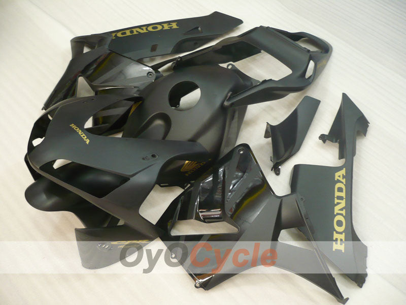 Kit de carénage à injection pour CBR600RR 03-04 - Noir, mat - Style d'usine #OYO87900232 Image secondaire du produit