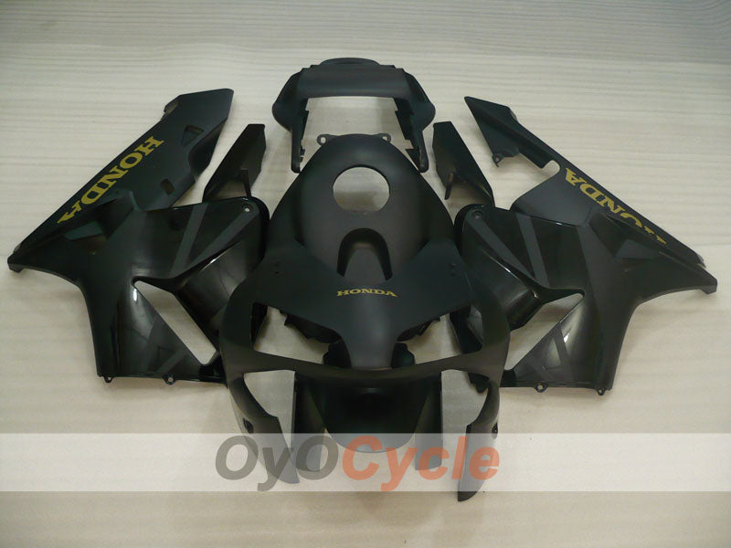 Kit de carénage à injection pour CBR600RR 03-04 - Noir, mat - Style d'usine #OYO87900232
