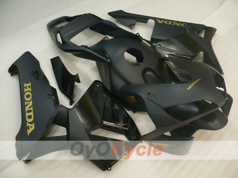 Kit de carénage à injection pour CBR600RR 03-04 - Noir, mat - Style d'usine #OYO87900232 Image principale du produit