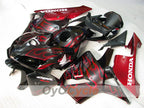 Kit de carénages à injection pour CBR600RR 05-06 - Rouge, Noir - Flamme #OYO87900243